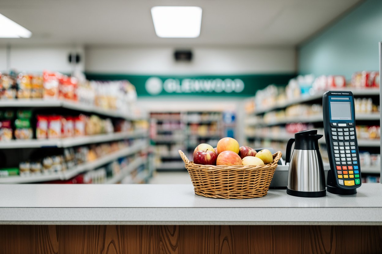 New Columbia Food Market, convenience store in Coquitlam River, Port Coquitlam BC