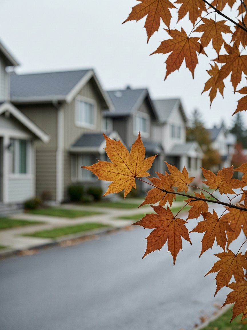 Lincoln street scene in Port Coquitlam BC