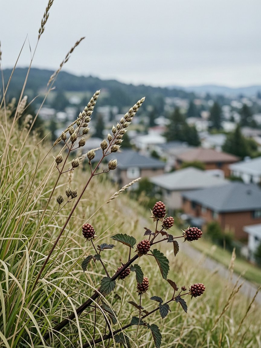 Mary Hill street scene in Port Coquitlam BC
