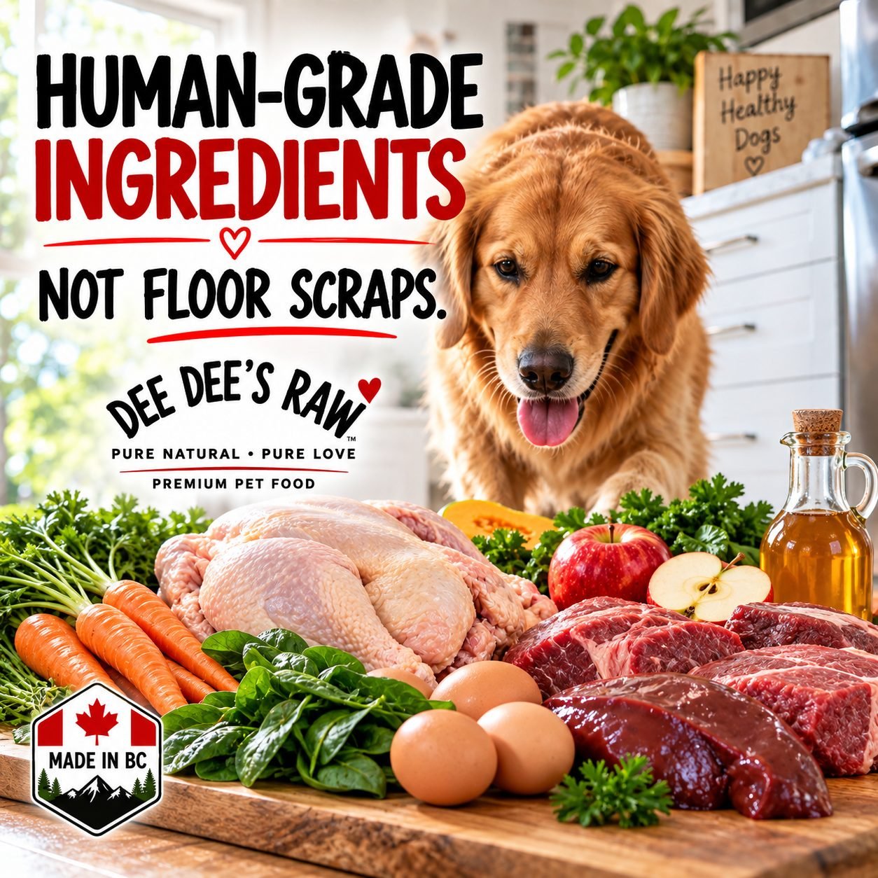 Dee Dee's Raw, pet store in Central, Port Coquitlam BC