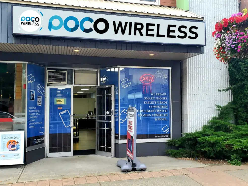 POCO Wireless, electronics store in Lincoln, Port Coquitlam BC